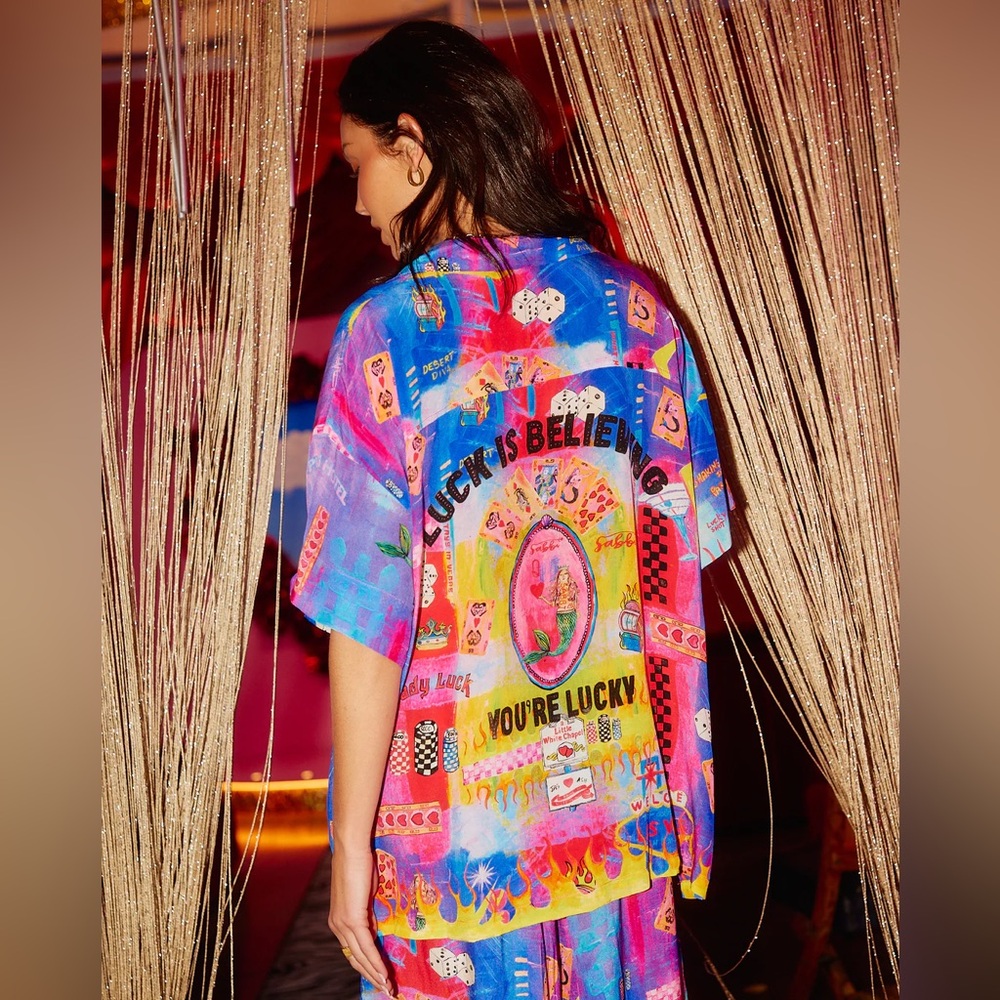 SABBI The Patron Silk Shirt - Heartbreak Hotel